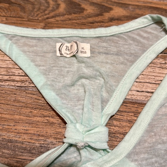 Maurices, Size XL, Mint Racerback Tank - Picture 4 of 6